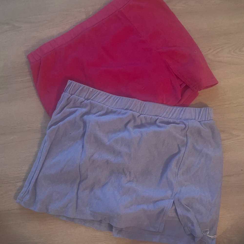 Soft Terrycloth Skorts